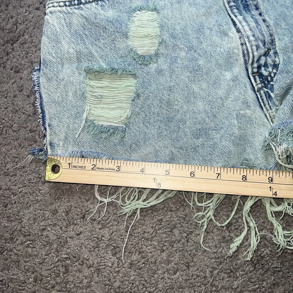 Vintage Levi's 1980s Orange Tab Cut Off Jean Shorts 34‎ Inch Waist